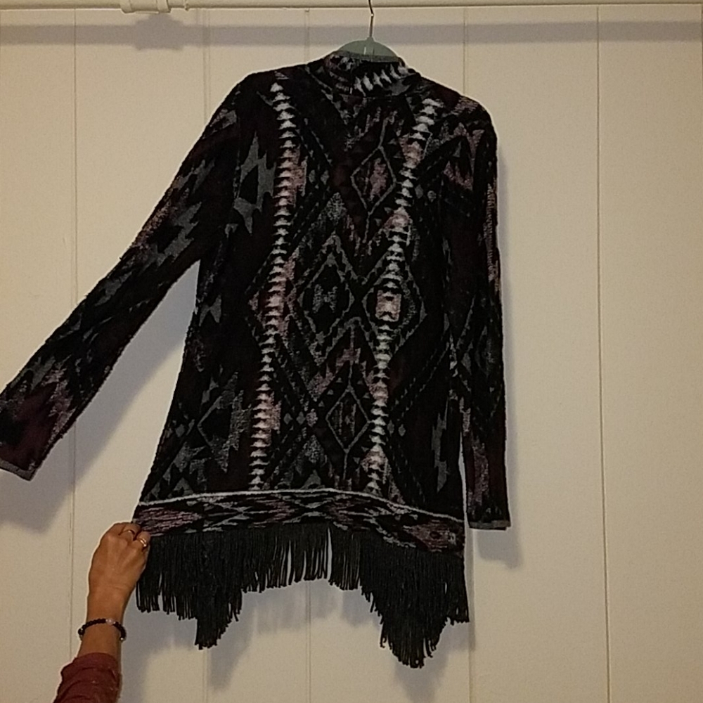 Western style cardigan